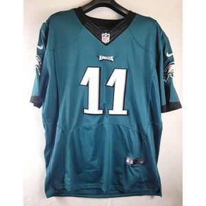 Nike Philadelphia Eagles Jersey Adult 48 MENS Green #11 Carson Wentz NFL Onfield